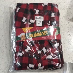 Wembley Men’s Red Scottie Christmas PJs